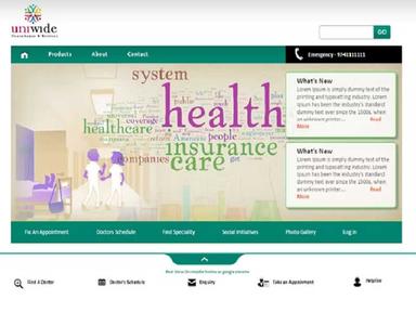 Home page