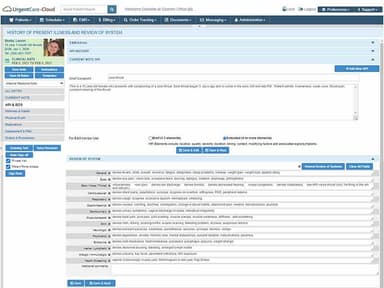 UrgentCare Cloud HPI