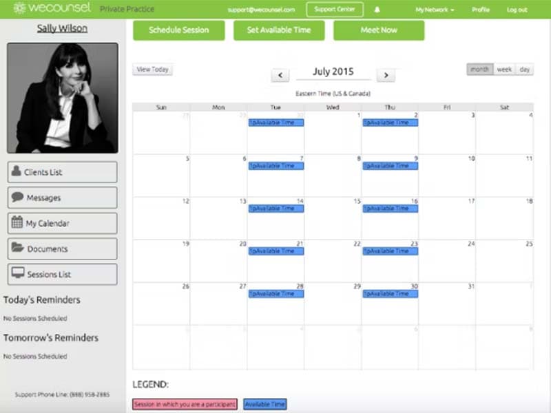 Availability Calendar