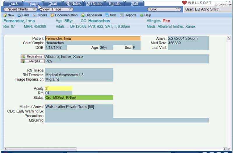Wellsoft EDIS Software