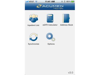 Acumen Mobile View