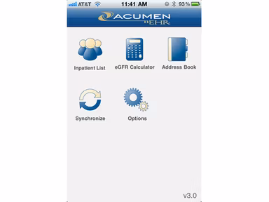 Acumen Mobile View