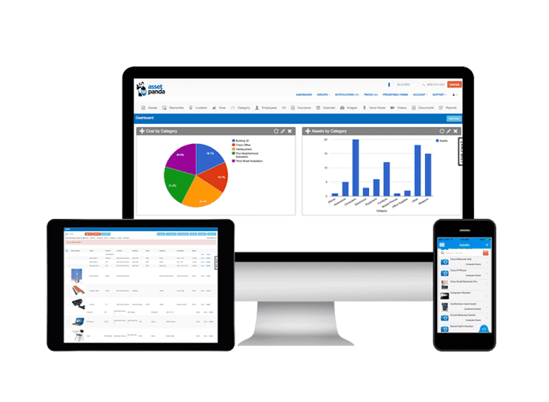 Asset Panda Mobile And Desktop View