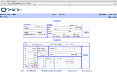 Company entry