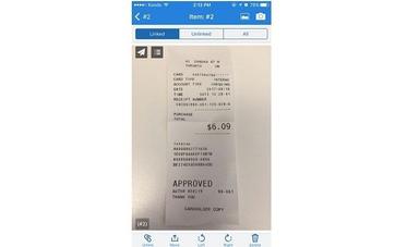 Nexonia Expenses Receipt