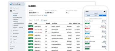Invoices list