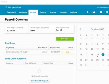 Xero Accounting Solution Payroll Overview