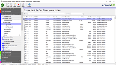 ActivityHD Pane Detail