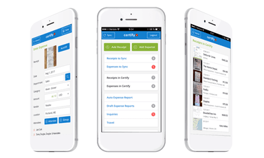 Certify Invoicing Mobile App
