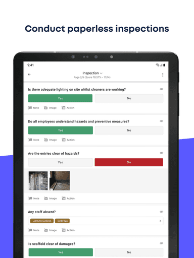 iAuditor Inspections