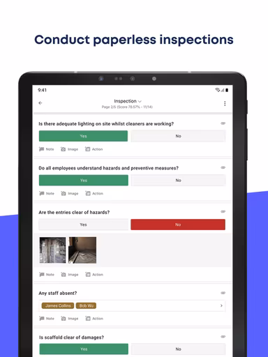 iAuditor Inspections