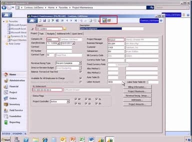 Microsoft Dynamics SL Project