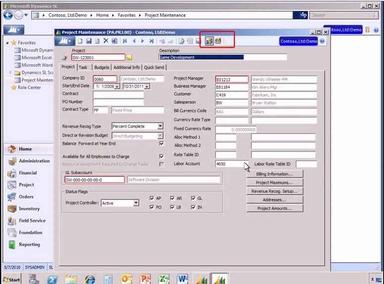 Microsoft Dynamics SL Project