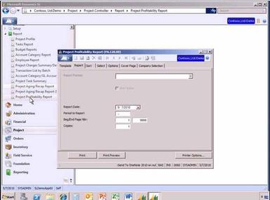 Microsoft Dynamics SL Report creation