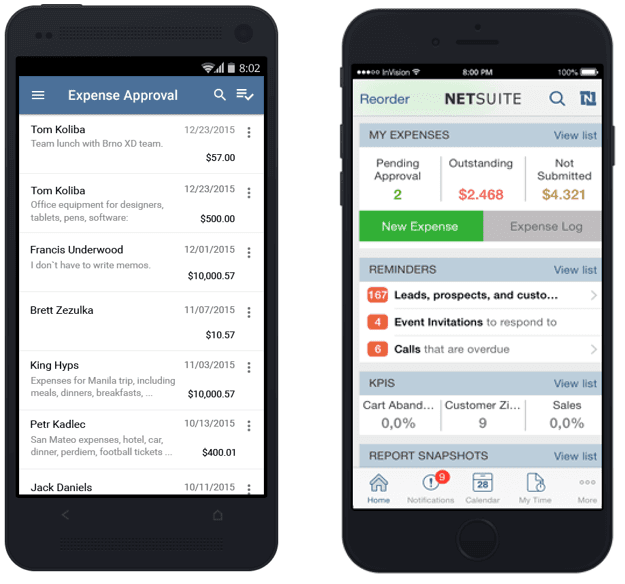 NetSuite Expenses