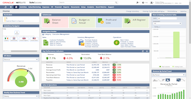 NetSuite Homepage
