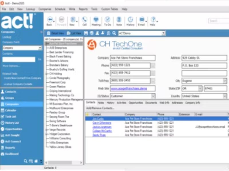 Rich Contact Management
