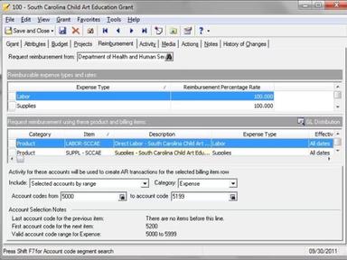Blackbaud Raiser's Edge NXT Reimbursement Billing