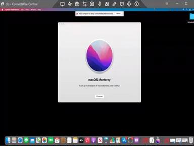 ConnectWise Control macOS Monterey
