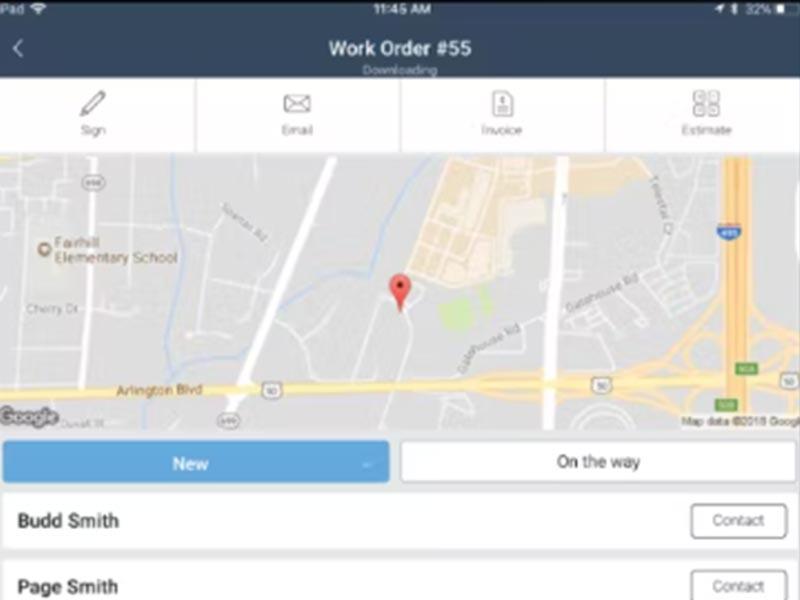 mHelpDesk Job Management