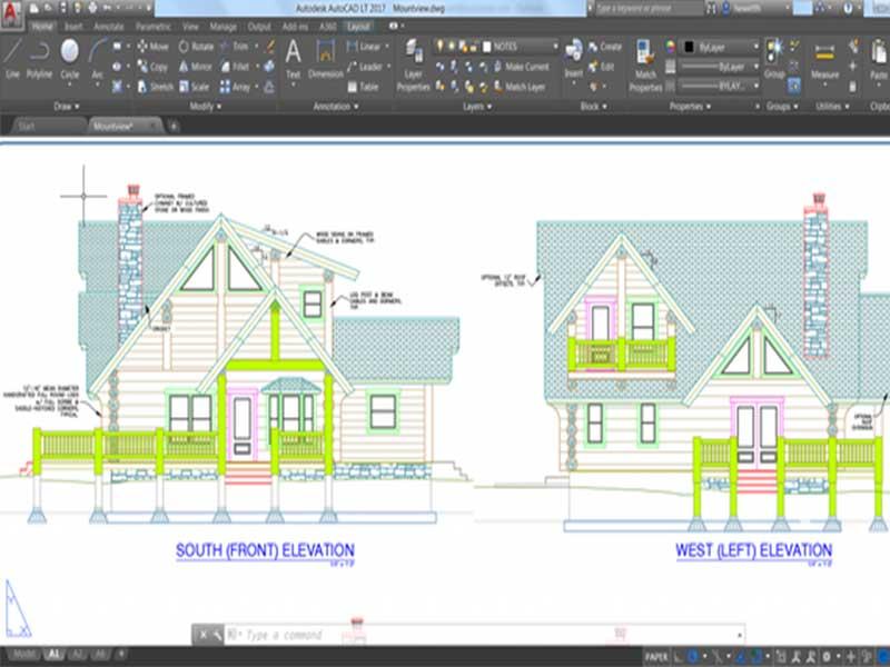 AutoCAD LT Mount View