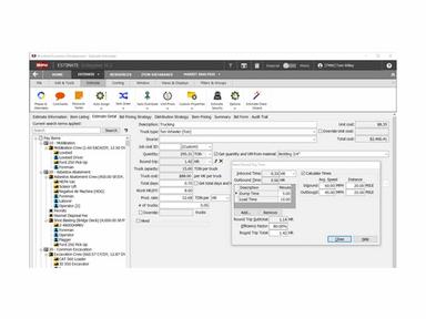 B2W Estimate Screen