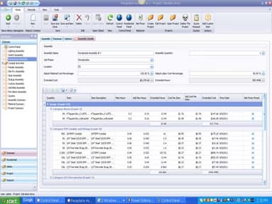 Best Bid Electrical Estimating Software Receptacle assembly