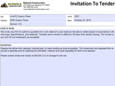 BuildIT Invitation to Tender