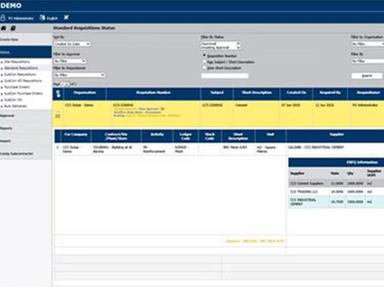 BuildSmart Requisition Approval