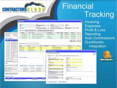 Contractors Cloud Financial Tracking