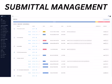Jet.Build Submittal Managements