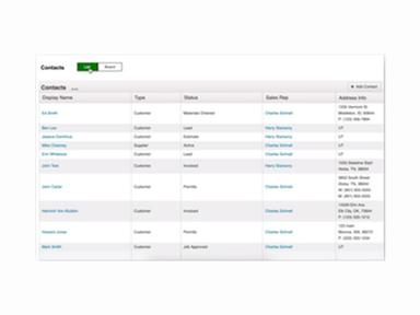 JobNimbus Contacts