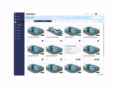 ProEst's Estimate Center