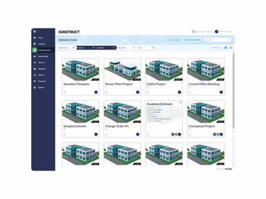 ProEst's Estimate Center