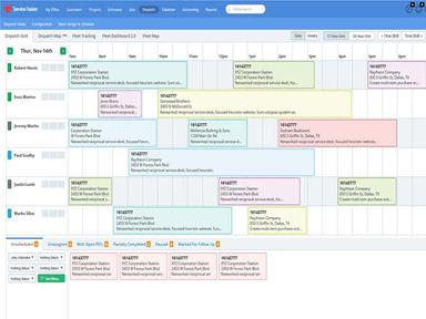 Service Fusion Calendar