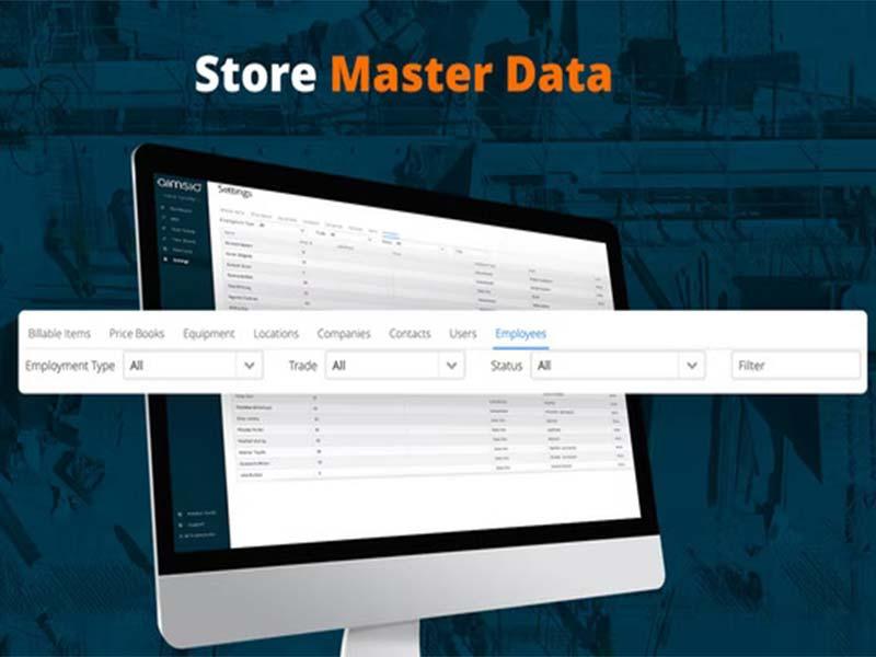 Aimsio Store Master Data