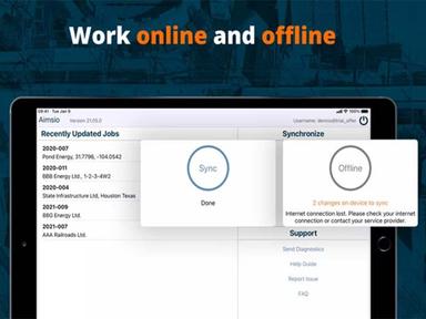 Aimsio Work Online And Offline
