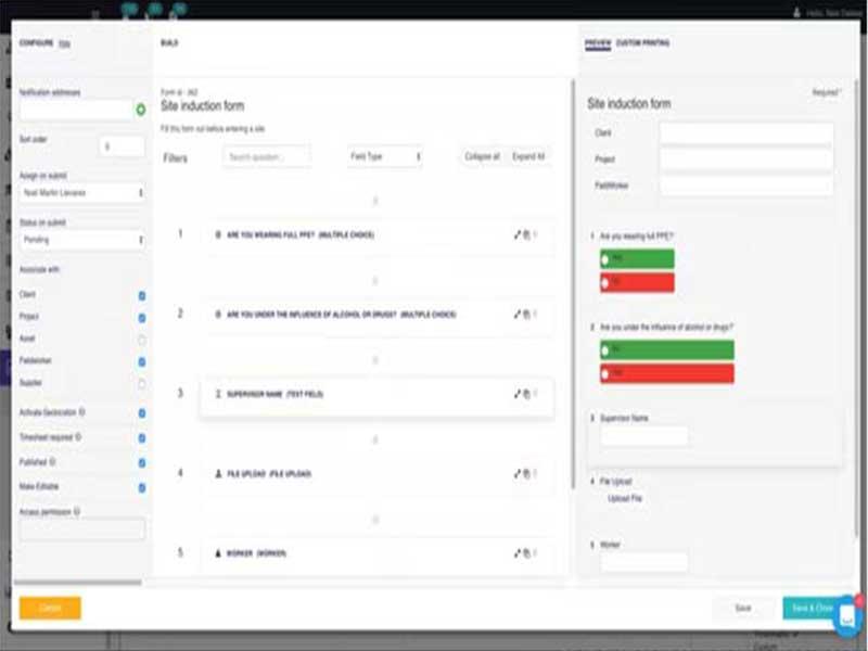 Assignar Software Site Induction