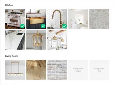 BuildBook Client selections made amazingly visual