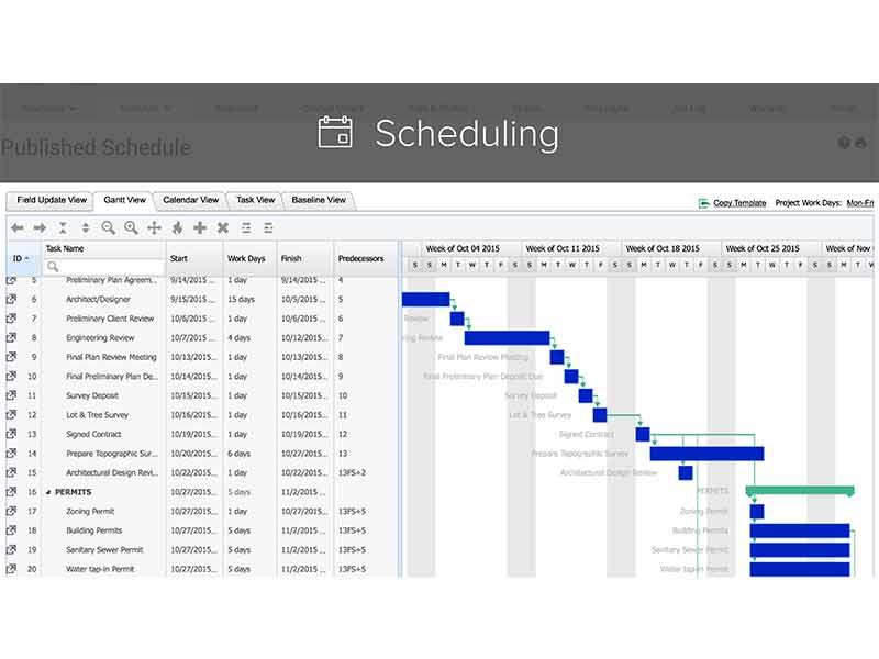 CoConstruct Scheduling