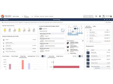 Contractor Foreman Personalized Dashboards