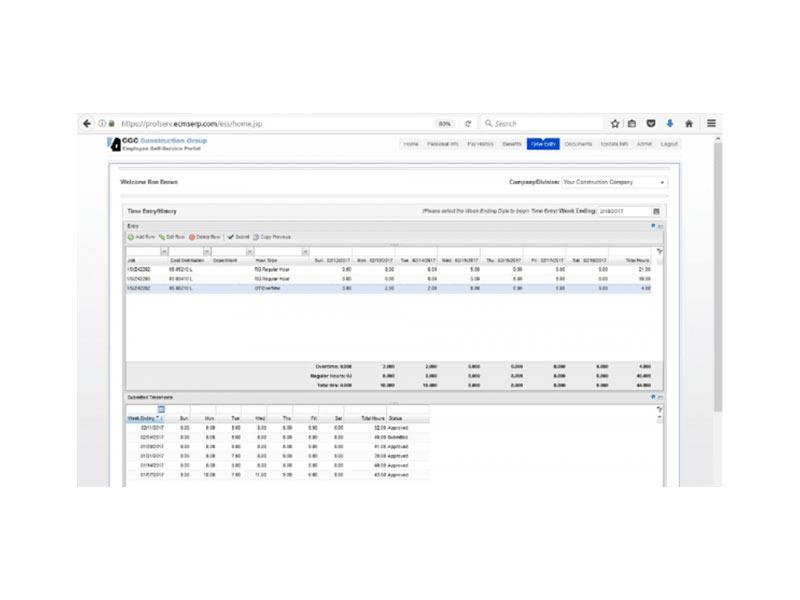 eCMS Construction Software Forms