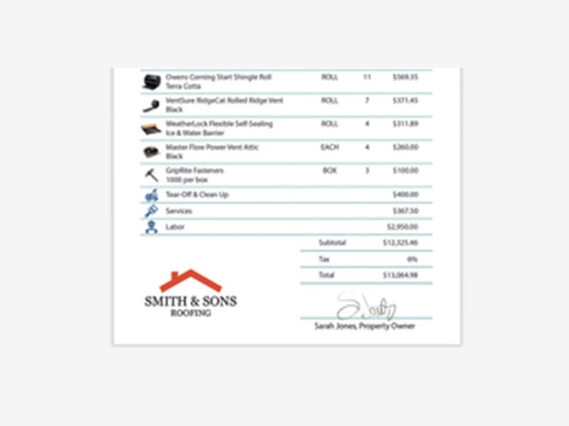 iRoofing Contract
