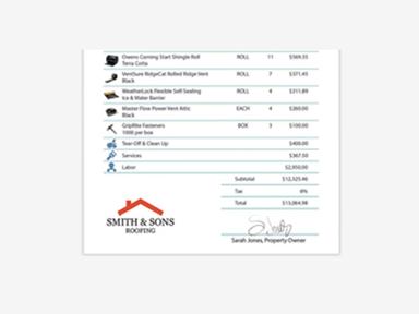 iRoofing Contract