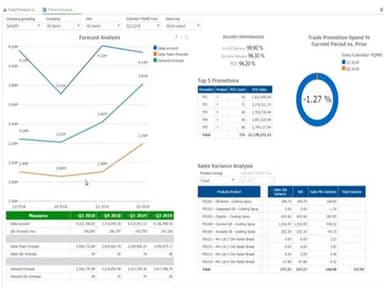 Sage X3 Software Graph Report