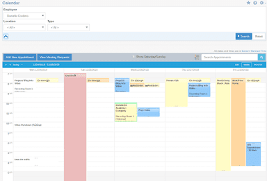 Striven Software Calendar