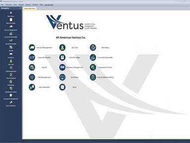 Ventus Software Dashboard