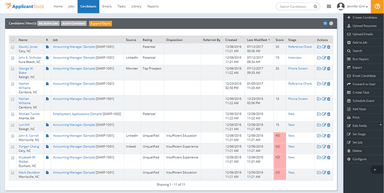 ApplicantStack Jobs Filtering