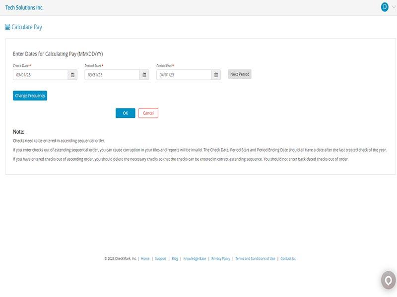 Calculate Payroll