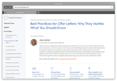 ClearCompany Best practices Resources